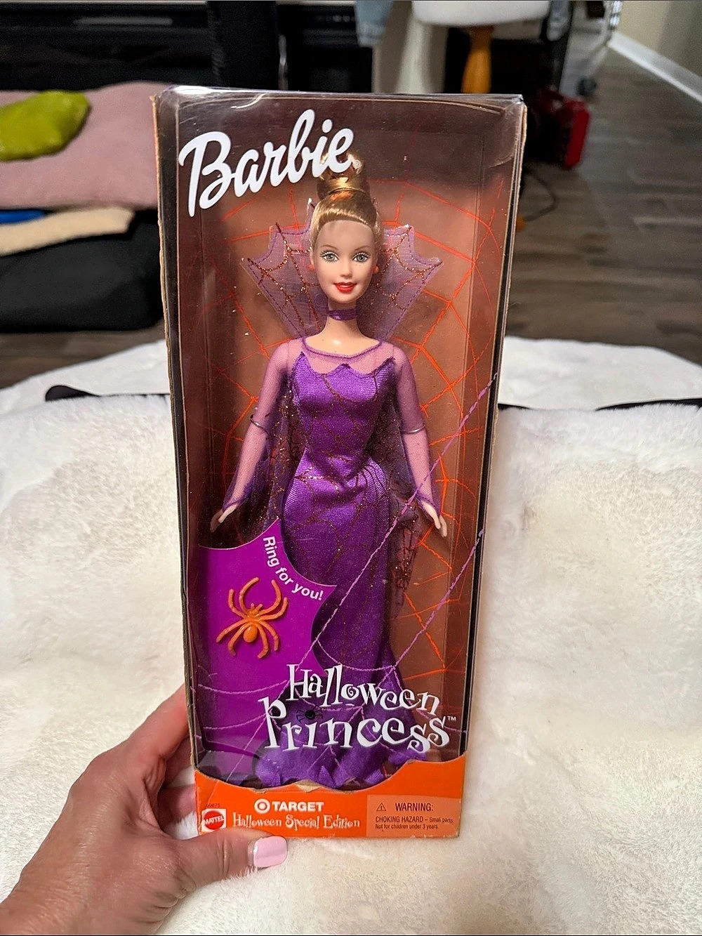 Barbie Halloween Princess Doll Purple Halloween NIB Box